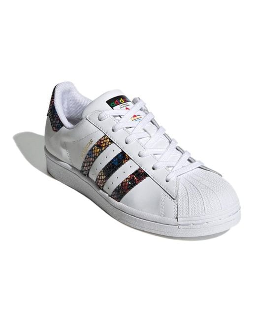Adidas White (Wmns) Superstar 'Floral Twist Stripes'