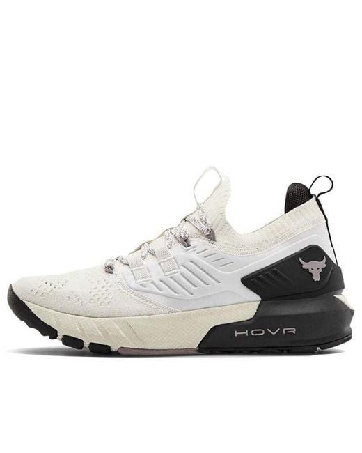Under Armour White (Wmns) Project Rock 3 Training Shoes