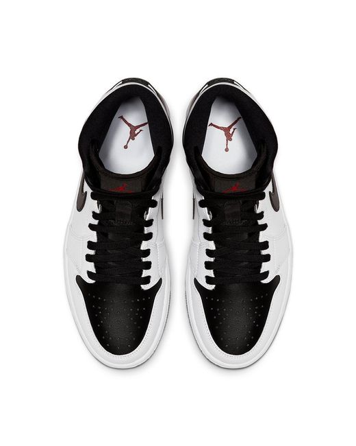 Nike Black Air 1 Mid "Reverse Toe" Shoes