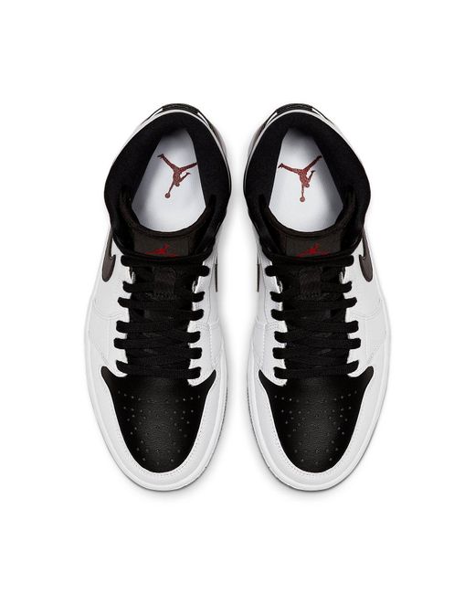 Nike Black Air 1 Mid "Reverse Toe" Shoes