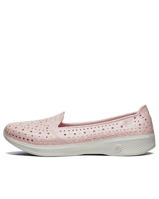 Skechers H2 Go Low-top Slip-on Shoes Pink/red | Lyst
