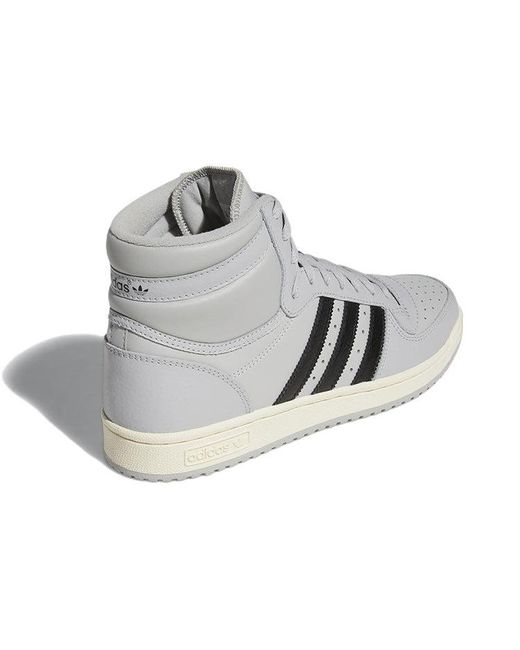 Adidas Gray Top Ten Rb Core' for men