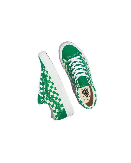 Vans Green Style 36 'Jolly Checkerboard' for men