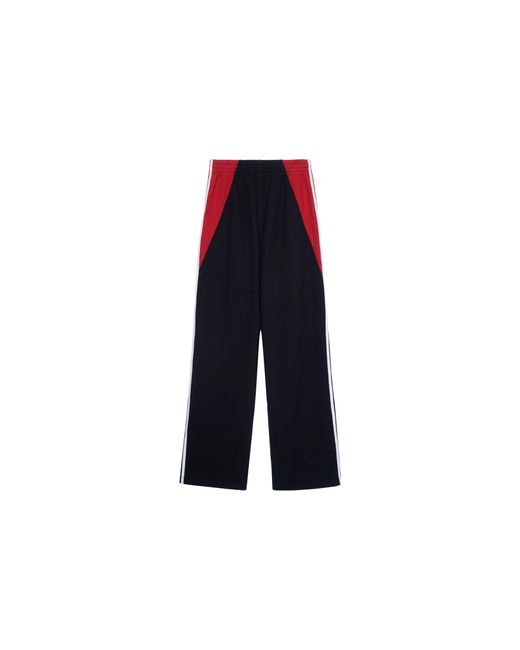 Balenciaga Blue X Adidas Fleece Baggy Sweatpants for men