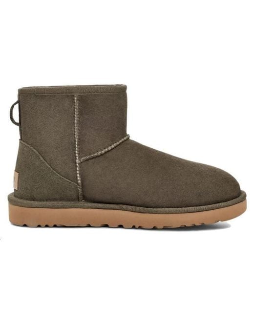 Ugg Brown (Wmns) Classic Mini Ii Boot 'Moss'