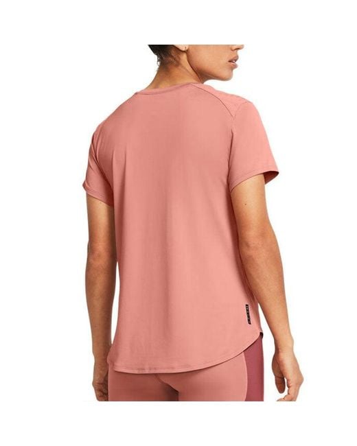 Under Armour Pink (Wmns) Vanish Elite Vent T-Shirt