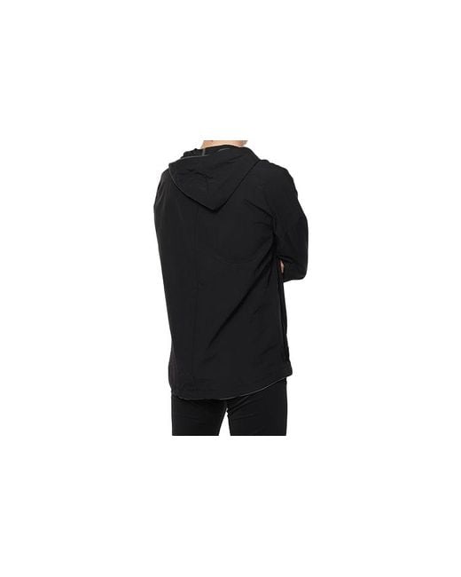 Adidas Black Sports Zipper Woven Long Sleeves Logo Jacket for men