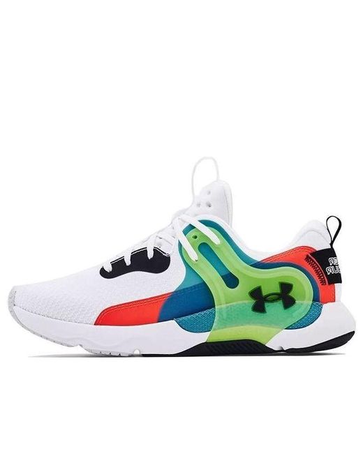 Under Armour Green Hovr Apex 3 Running Shoes for men