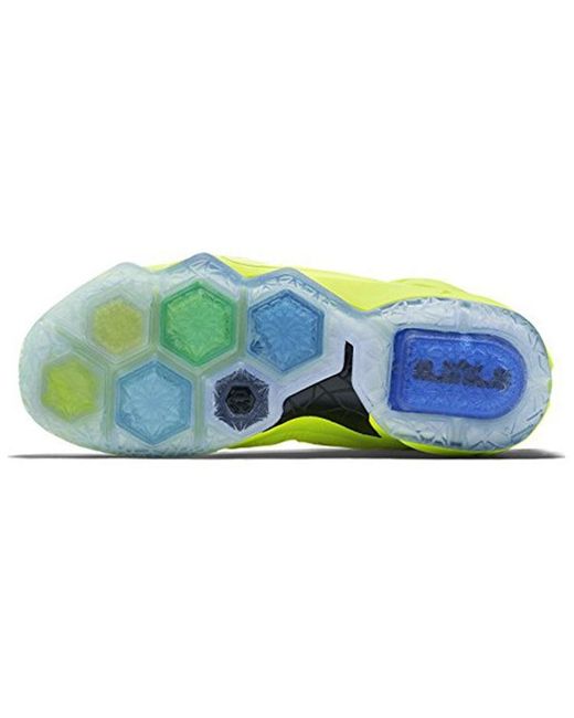 Nike Yellow Lebron 12 Ext 'Tennis Ball' for men