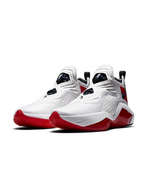 Nike Red Lebron Soldier 14 Ep University' for men