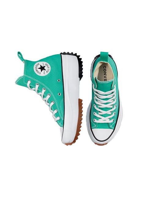 Converse Green Run Star Hike High 'Court Gum' for men