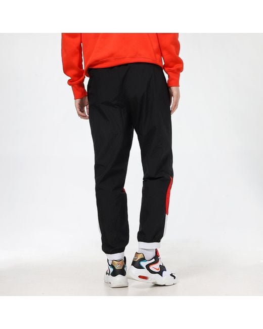 Nike Black As Sportswear Hbr Pant Wvn Stmt Logo for men