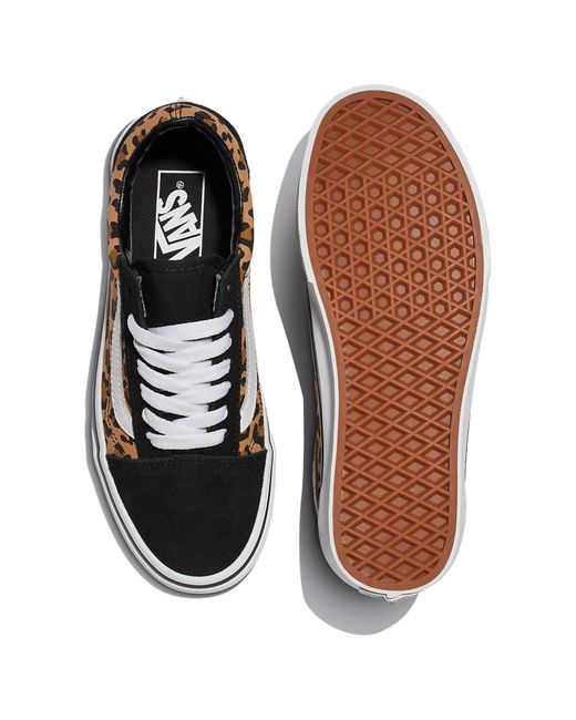 Vans Brown Old Skool 'Animalier' for men