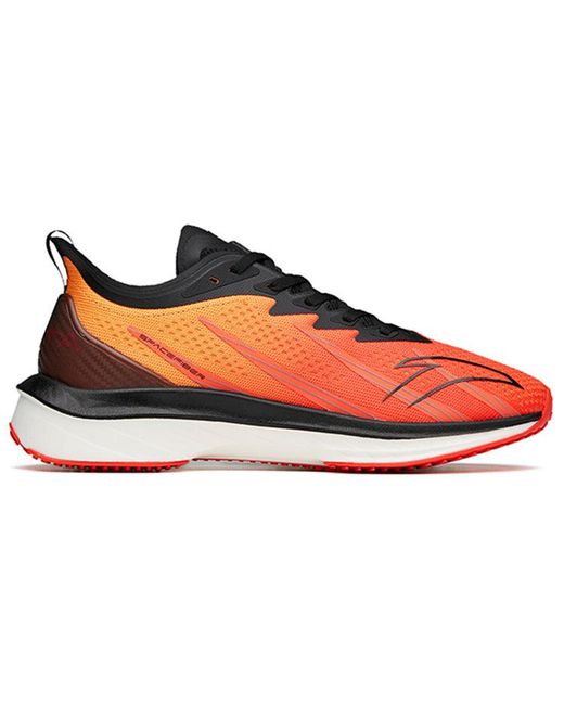 Anta Orange Running Series Sneakers Wormhole Tech for men
