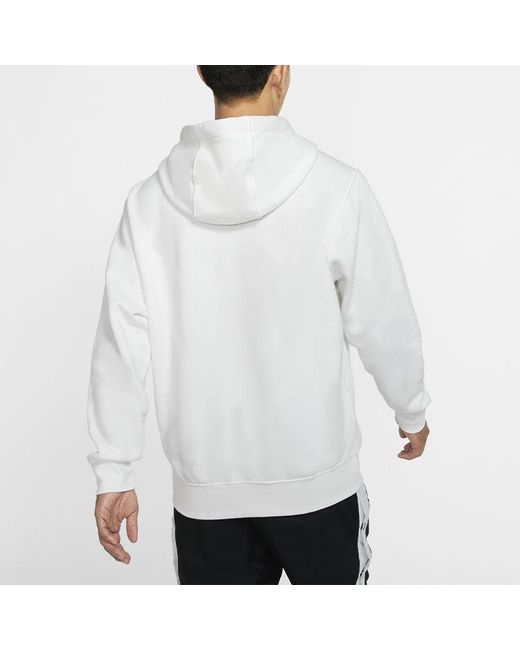 Nike White Club Fleece Printing for men