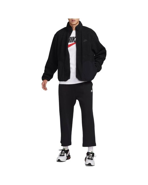 Nike Black Club+ Fleece Sherpa Winterized Jacket for men