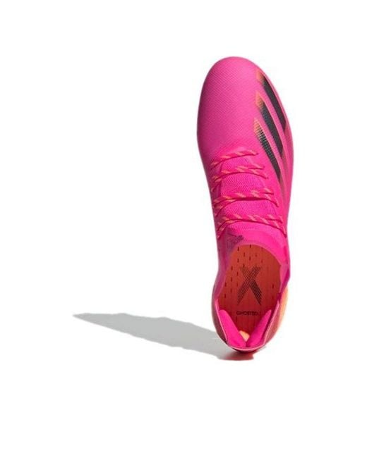 Adidas Pink X Ghosted.1 Soft Ground Boots for men