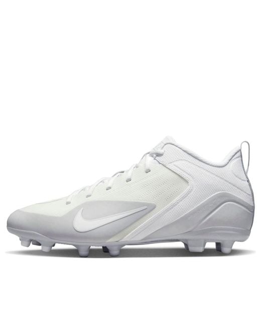 Nike White Alpha Huarache 8 Varsity Wolf' for men