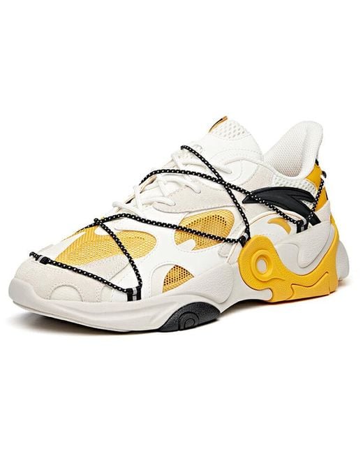 Anta Yellow Split Low for men