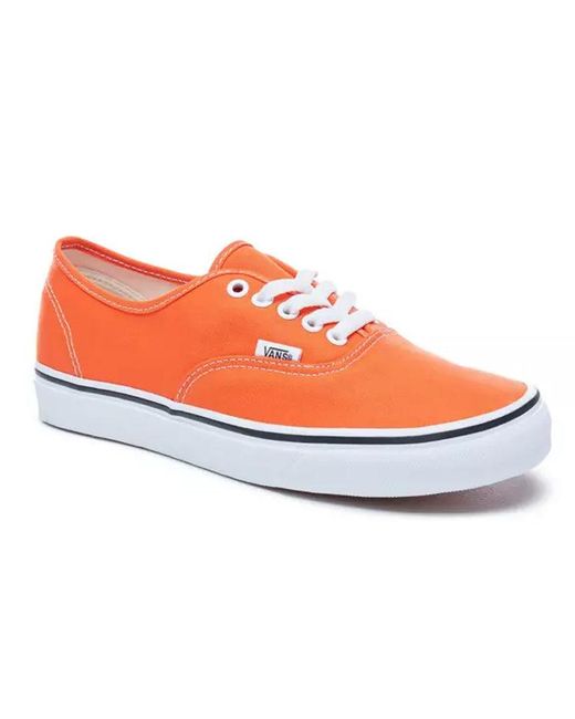 Vans Orange Authentic 'Flame' for men