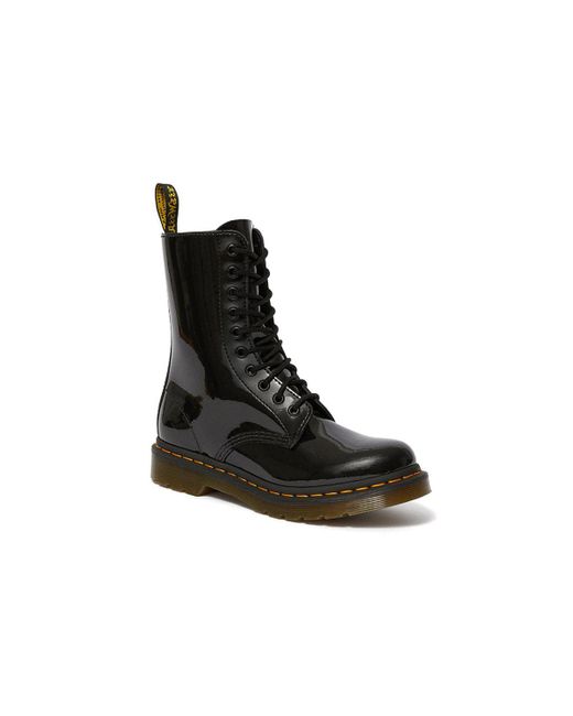 Dr. Martens Black (Wmns) 1490 Patent Lamper Boots