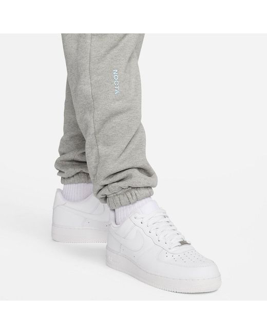 Nike Gray X Nocta Drake Sweatpants for men
