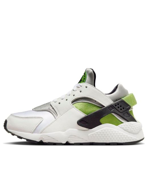 Nike White (Wmns) Air Huarache 'Chlorophyll'