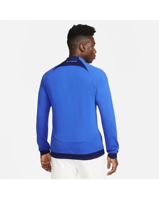 Nike Blue 22-23 England Academy Pro Anthem Jacket for men