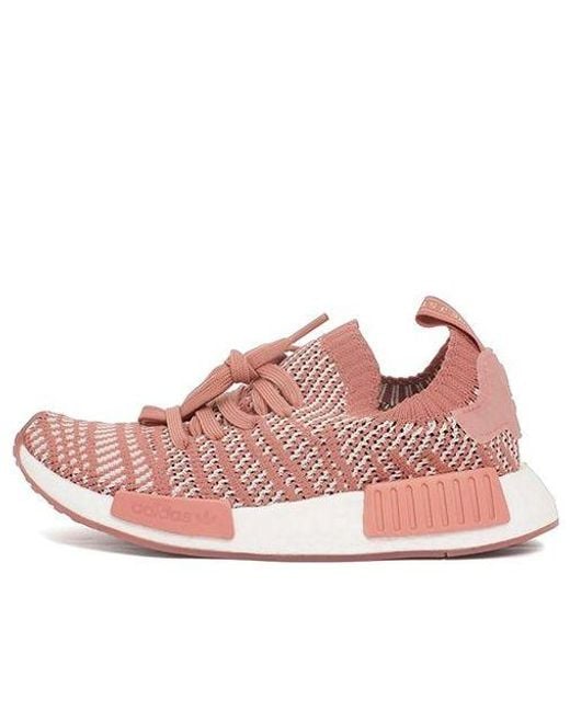 Adidas Pink (Wmns) Nmd_R1 Stlt Primeknit 'Ash'