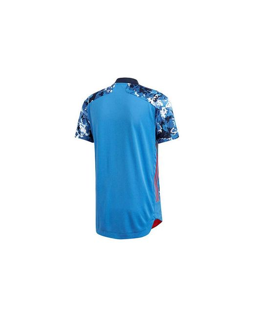 Adidas Blue Au Player Edition 20-21 Season Team Japan Jersey Asia Sizing for men