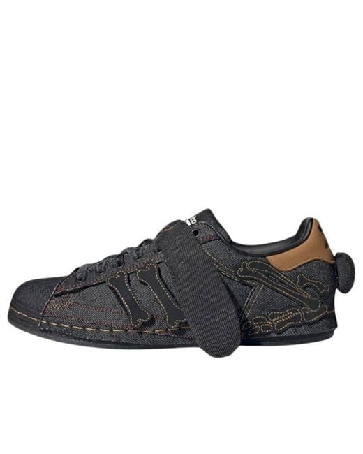 Adidas Brown Originals Superstar X Melting Sadness 'Halloween' for men
