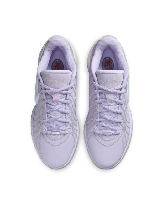 Nike Purple Lebron 21 'Translucent Outsole Easter' for men