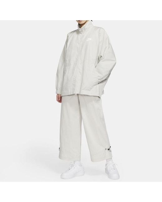 Nike White (Wmns) Sportswear Jacket