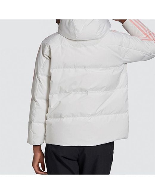 Adidas White (Wmns) Puff Down Jkt Sports Down Jacket