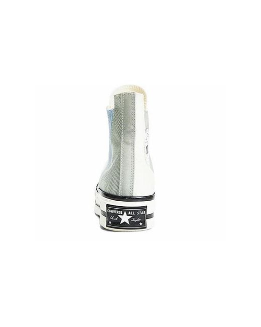 Converse Blue Chuck Taylor 70 Plus Hi 'Material Mashup' for men