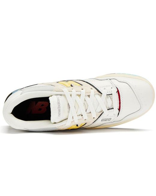 New Balance White 550 for men