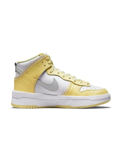 Nike Metallic (Wmns) Dunk High Up Citron Tint'