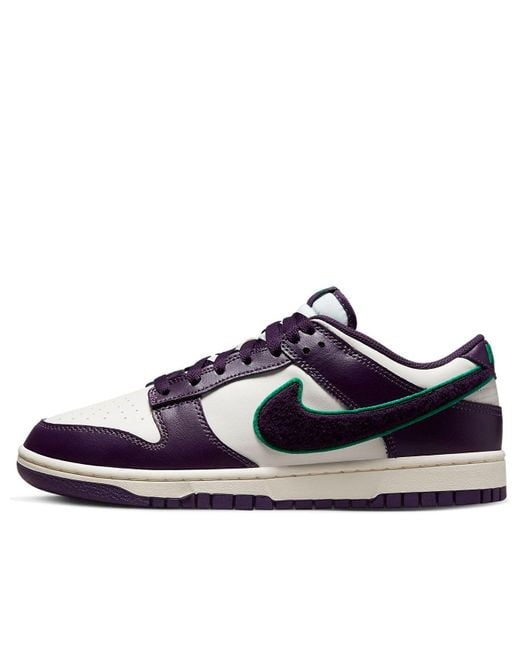 Nike Blue Dunk Low 'Chenille Swoosh for men