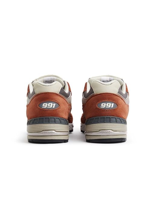 New Balance Brown (Wmns) 991V1 Underglazed Made