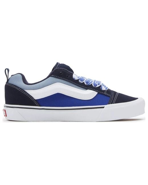 Vans Blue Knu Skool Shoes for men
