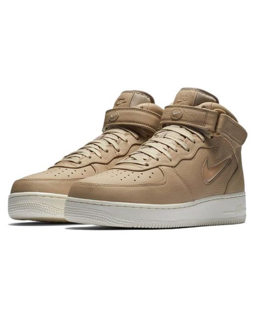 Nike Brown Air Force 1 Mid Prm 'Jewel' for men