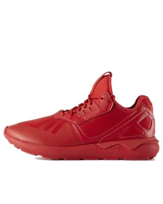 Adidas Red Tubular Runner 'Triple' for men