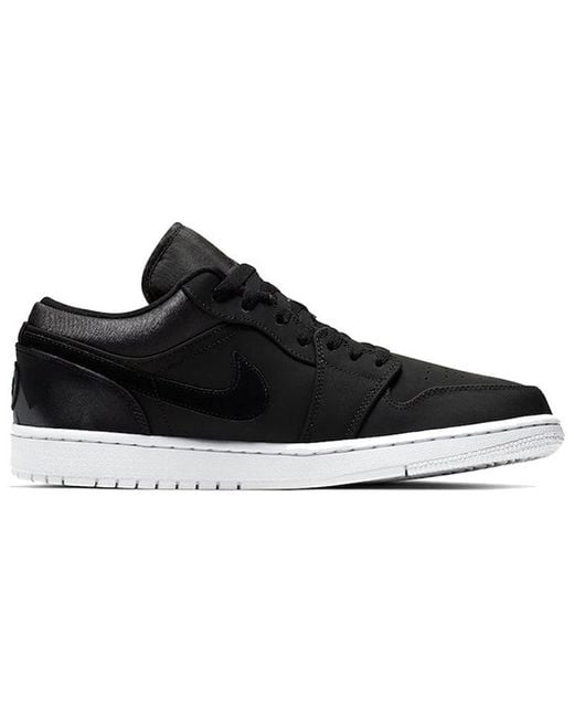 Nike Black 1 Low X Paris Saint-Germain for men