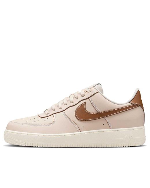 Nike Natural Air Force 1 '07 'Pearl Pale Ivory Sail Light British Tan' for men