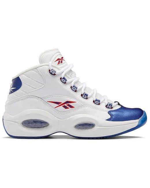 Reebok White Question Mid Toe' 2022 for men