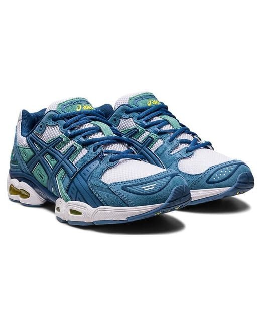 Asics Blue Gel-Nimbus 9 Floss Aqua' for men
