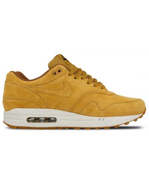 Nike Brown Air Max 1 Premium 'Wheat' for men