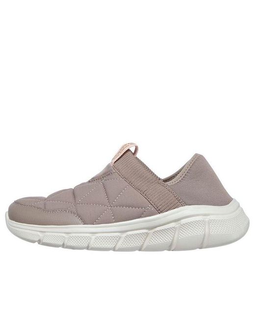 Skechers Gray (Wmns) Bobs B Flex-Mighty Puff 'Wonder Mauve'
