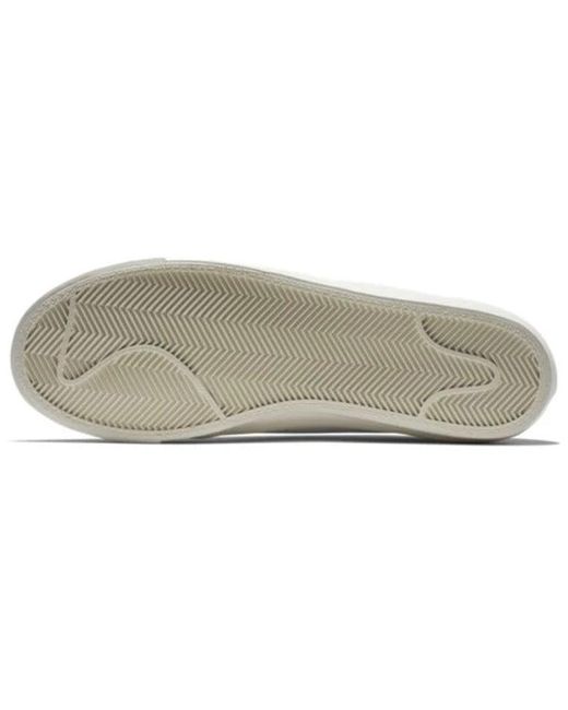 Nike White Quartersnacks X Sb Blazer Low Xt for men