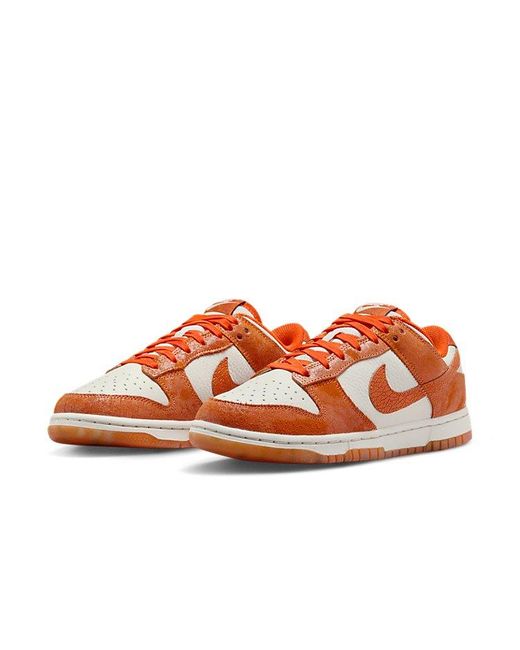 Nike Dunk Low 'cracked Orange' | Lyst